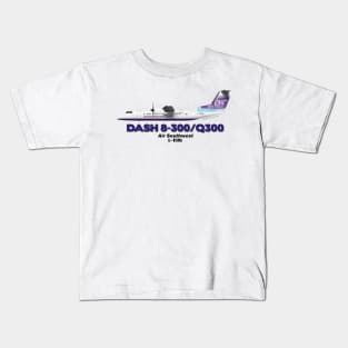 DeHavilland Canada Dash 8-300/Q300 - Air Southwest Kids T-Shirt